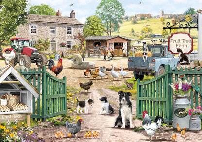 Fruit tree farm jigsaw 1000 piece