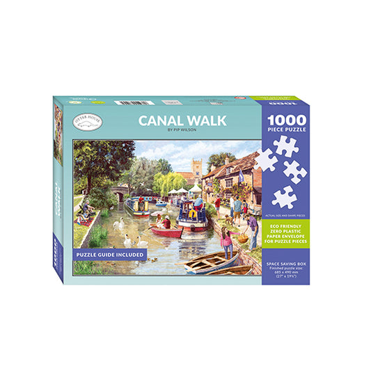 Canal walk jigsaw 1000 piece