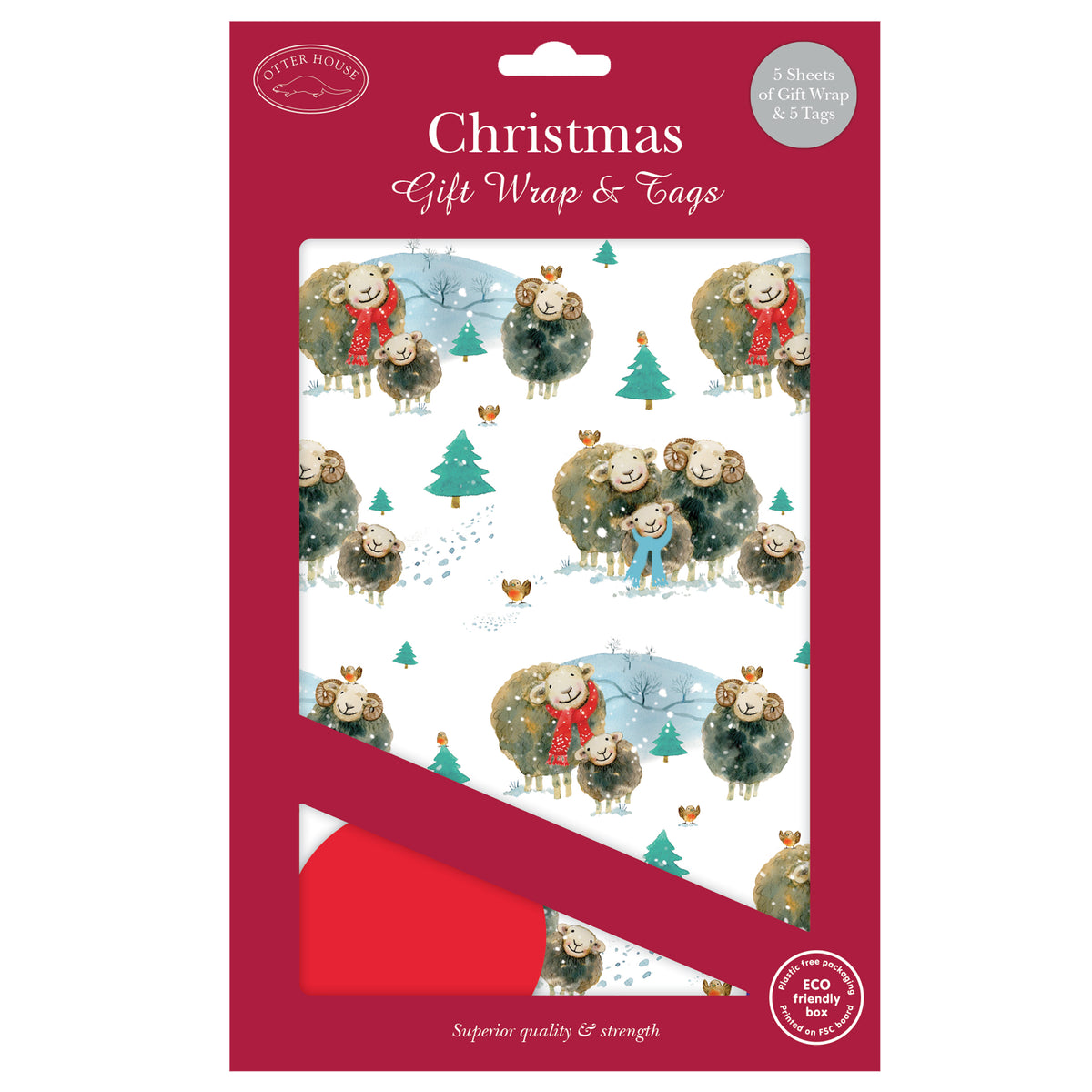 Huddling herdwicks wrap and tags