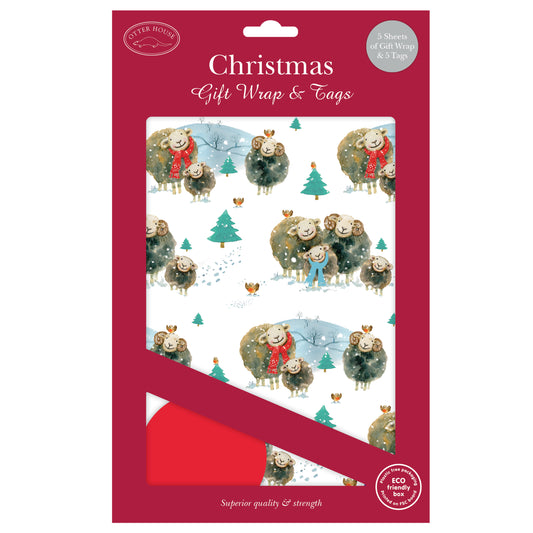 Huddling herdwicks wrap and tags