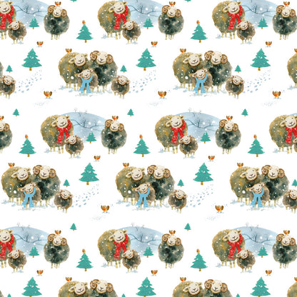 Huddling herdwicks wrap and tags