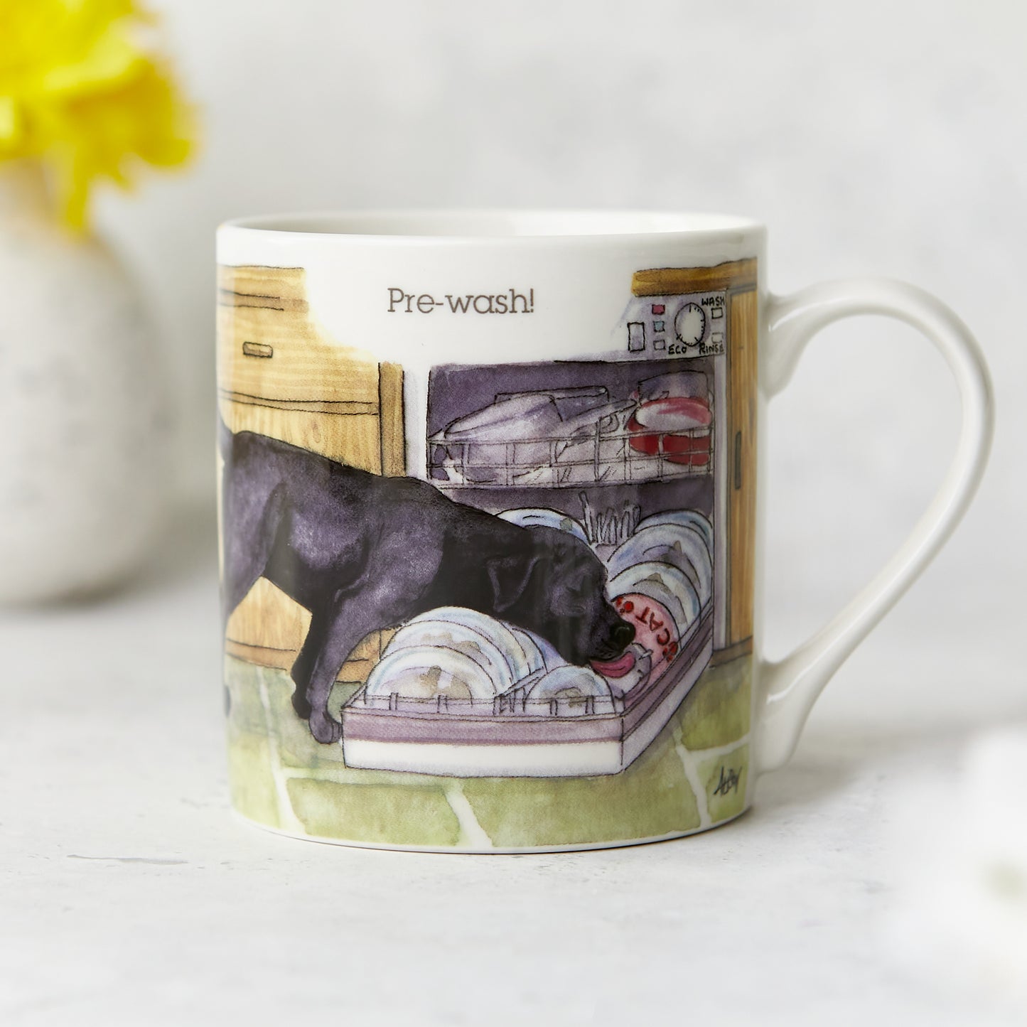 Pre-wash mug