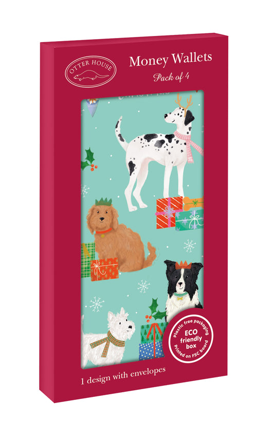 Party dogs money wallets