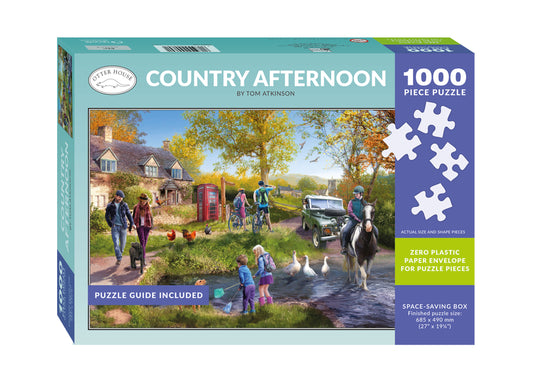 Country afternoon 1000 piece jigsaw