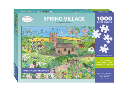 Spring village 1000 piece jigsaw