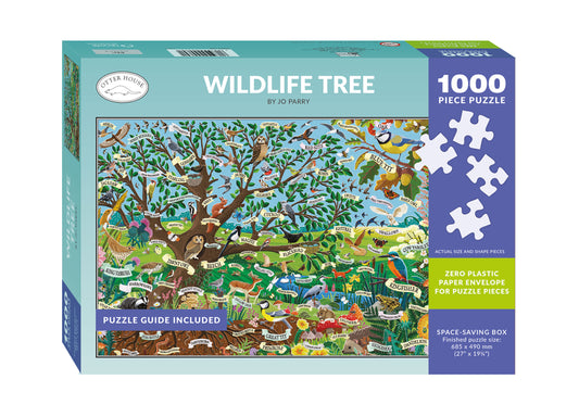 Wildlife tree 1000 piece jigsaw