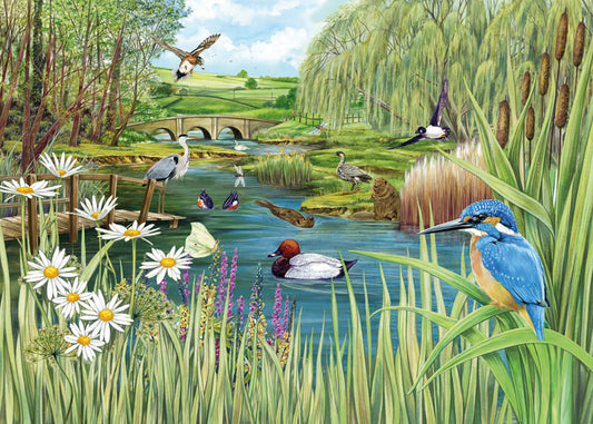 River's edge 1000 piece jigsaw