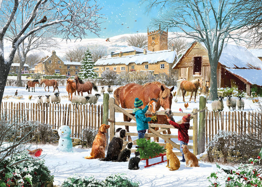 Winter treats 1000 piece jigsaw