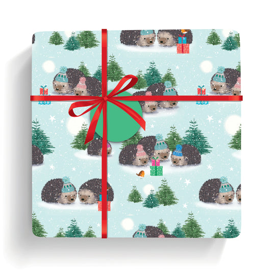 A prickle of hedgehogs wrap and tags