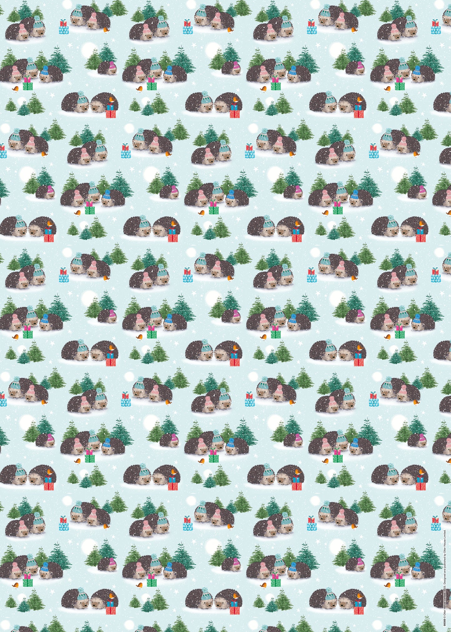 A prickle of hedgehogs wrap and tags
