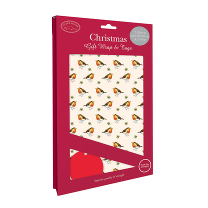 Little robins wrap and tags