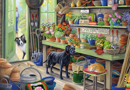 The potting shed 500 piece jigsaw