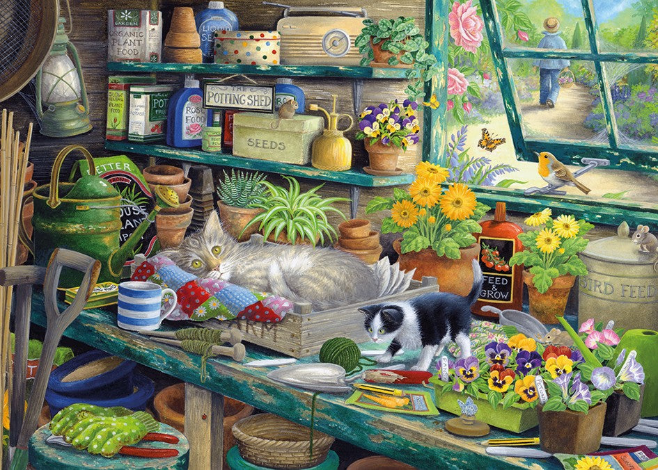 Cats hideaway jigsaw 1000 piece