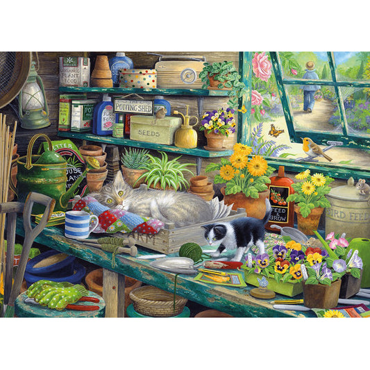 Cats hideaway jigsaw 1000 piece