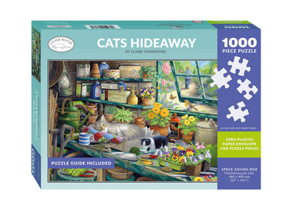 Cats hideaway jigsaw 1000 piece