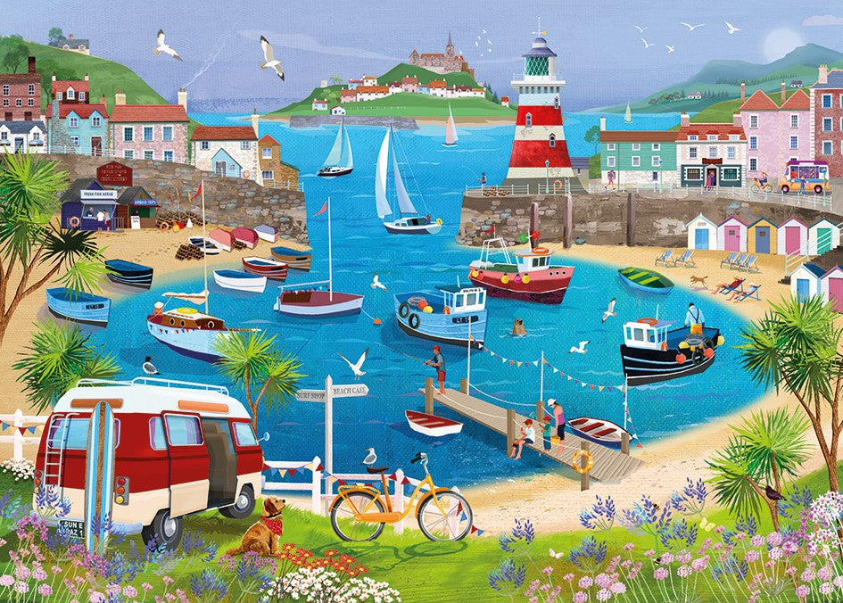 Harbour lighthouse 1000 piece jigsaw