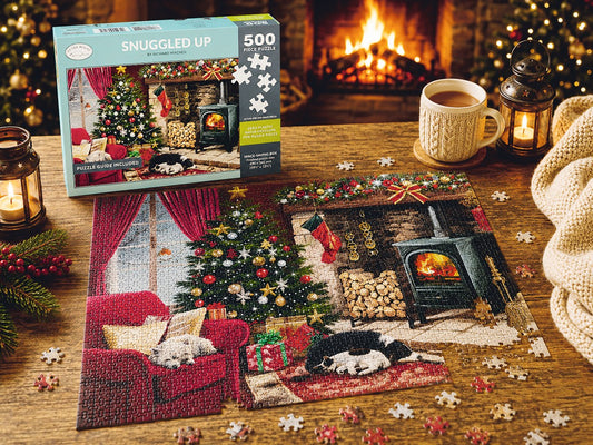 Snuggled up 500 piece jigsaw