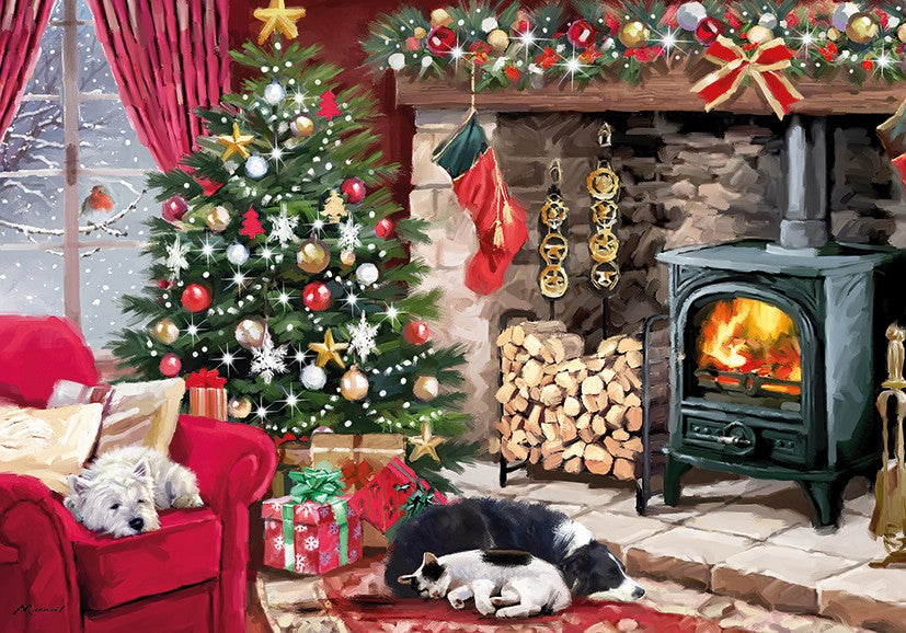 Snuggled up 500 piece jigsaw