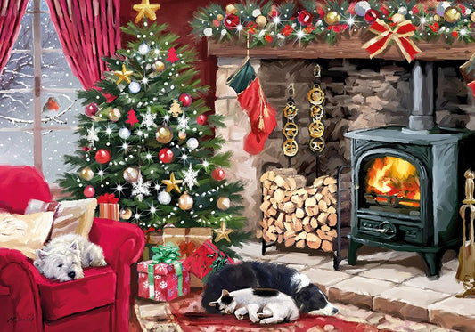 Snuggled up 500 piece jigsaw