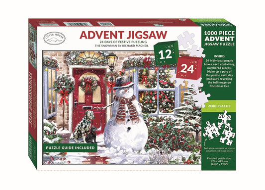 The Snowman advent jigsaw