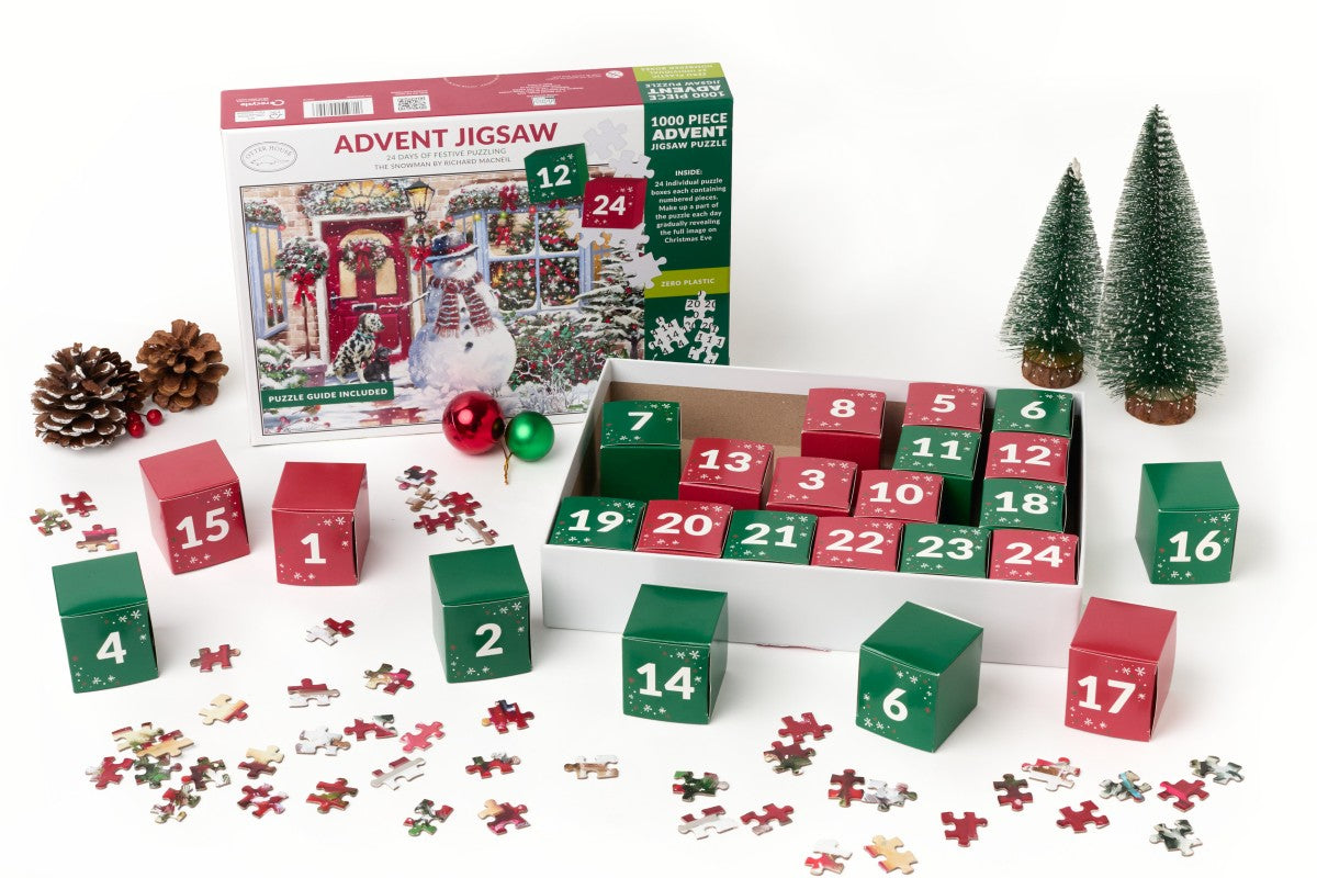 The Snowman advent jigsaw