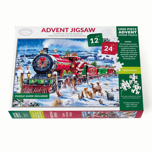 Christmas express advent jigsaw