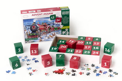 Christmas express advent jigsaw