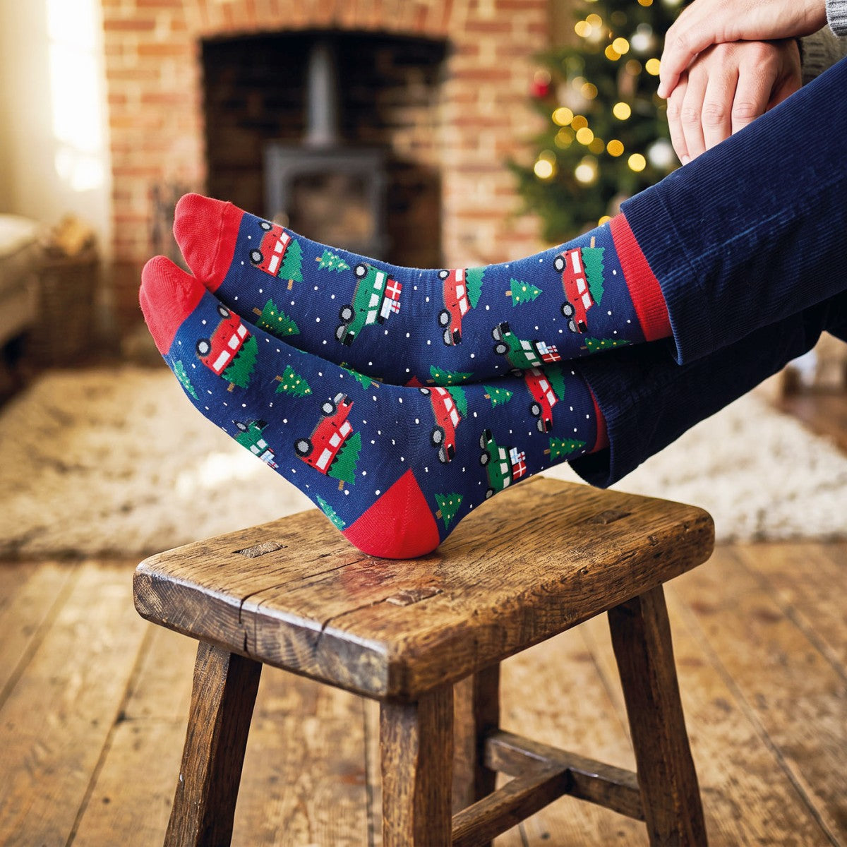 Christmas delivery socks