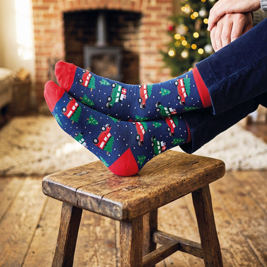 Christmas delivery socks