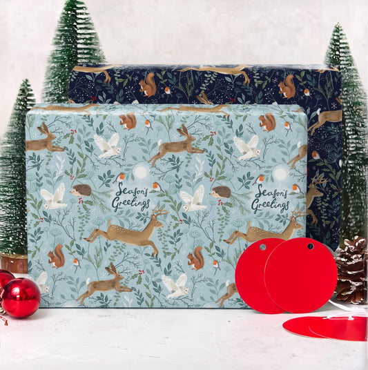 Wildlife and foliage wrap and tags
