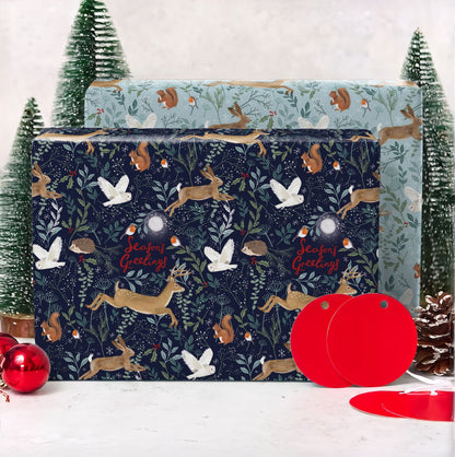Wildlife and foliage wrap and tags