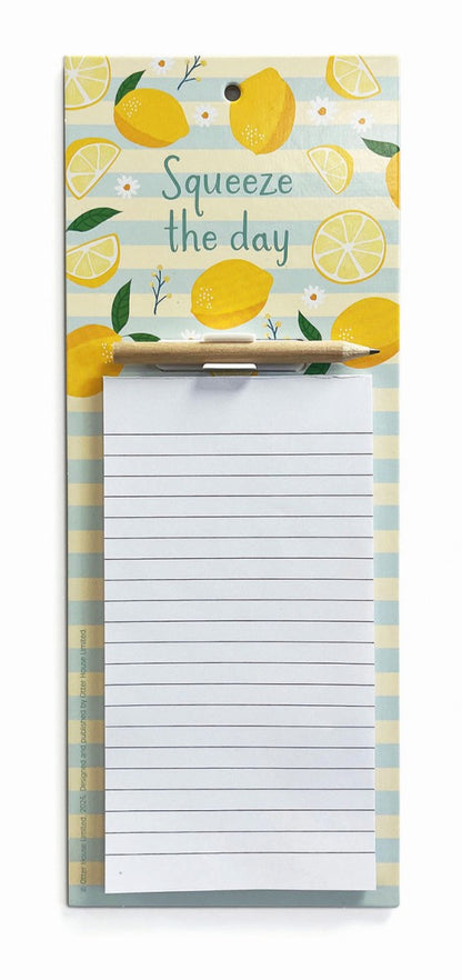 Lemons magnetic memo pad