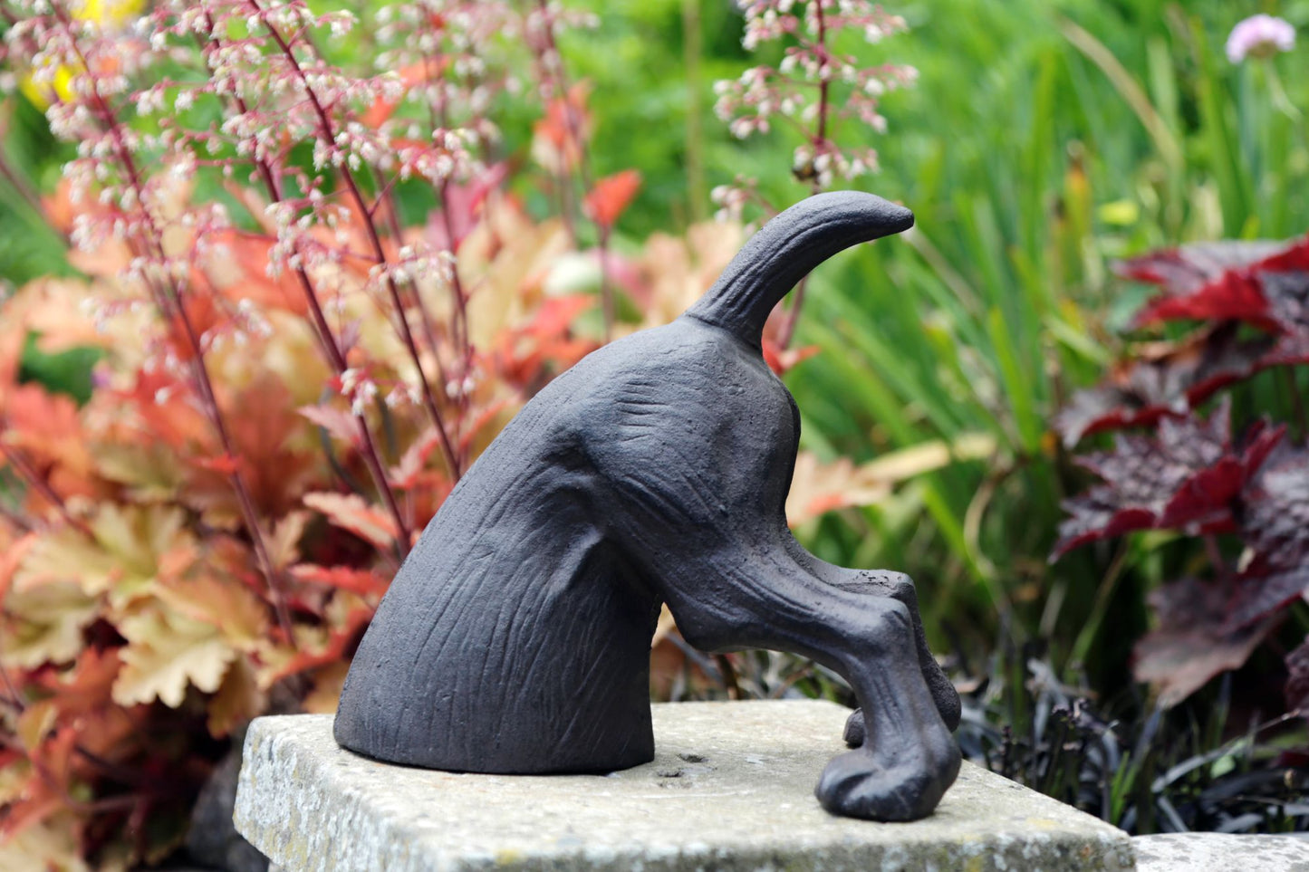 Digging dog garden ornament