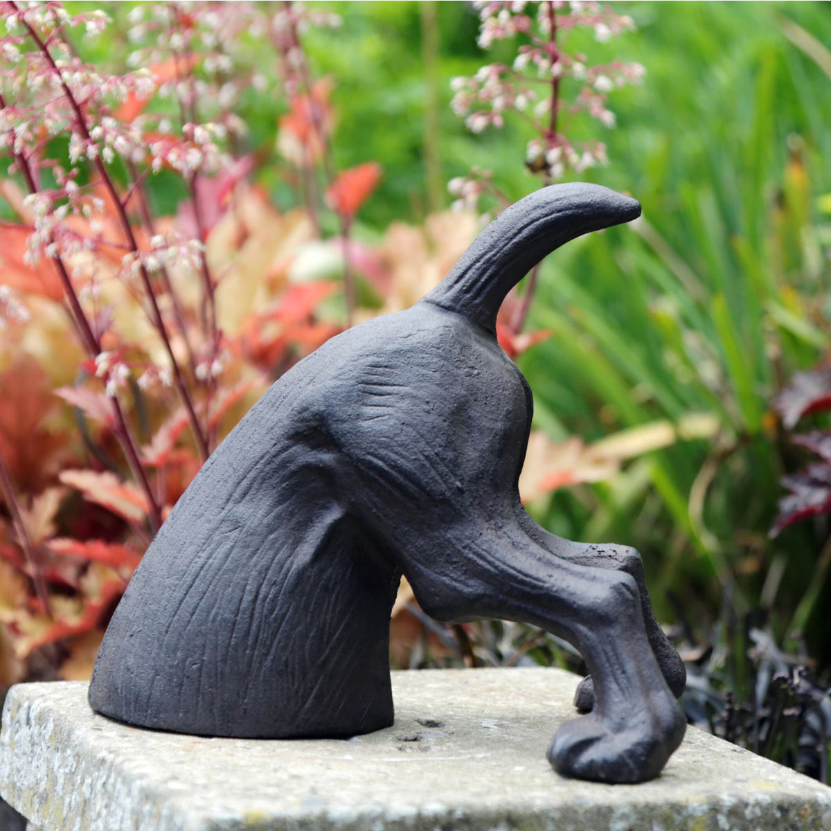 Digging dog garden ornament