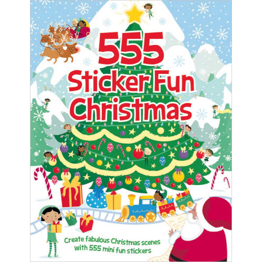 555 sticker fun - christmas