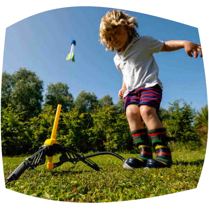 Light up jump rocket