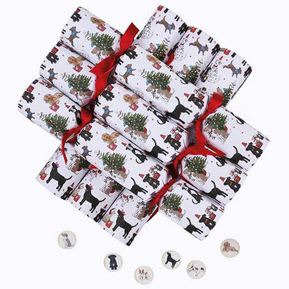 Christmas party dogs crackers