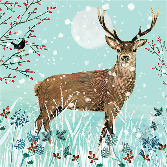 Dogs Trust handsome stag christmas cards