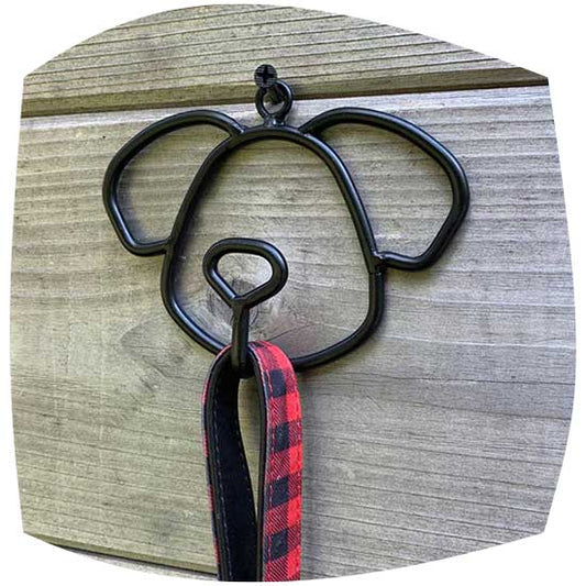 Dog lead hanger