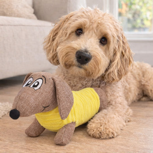Dachshund dog toy