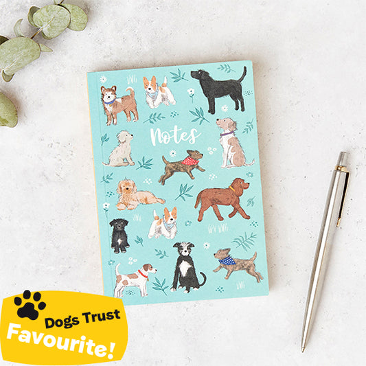 Playtime dogs a6 notebook