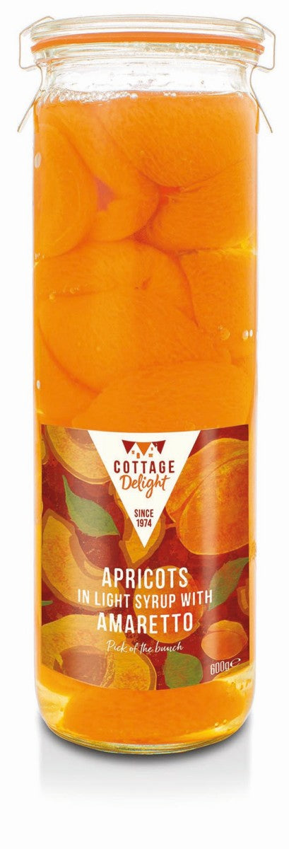 Apricots with amaretto