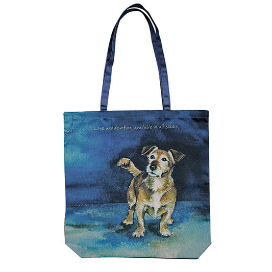 Love and devotion packable tote bag