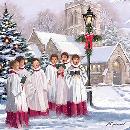 Choristers at Christmas Christmas Cards