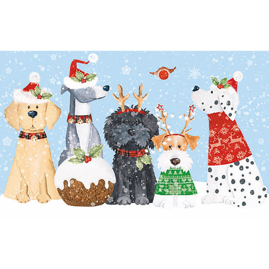 Sending Warm Woofs Christmas Cards