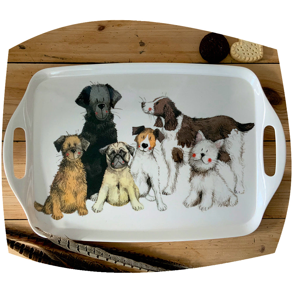Dogs together tray