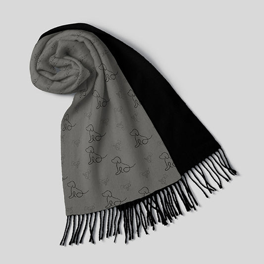 Dapper dogs pashmina scarf