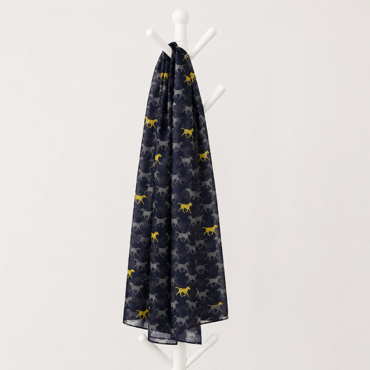 Walking dogs scarf