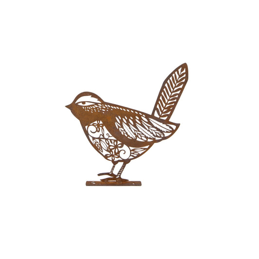 Bird fence decoration