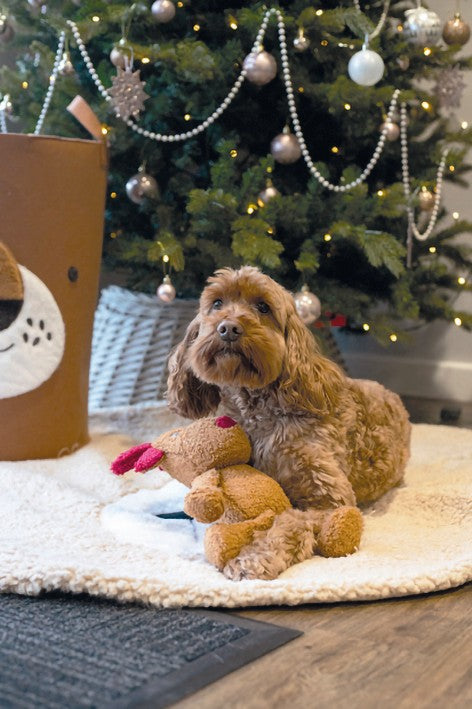 Tufflove reindeer dog toy